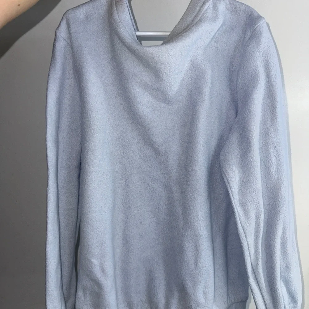 2/$15 Cat & Jack Soft Blue Crew Neck Sweater - Picture 2 of 4